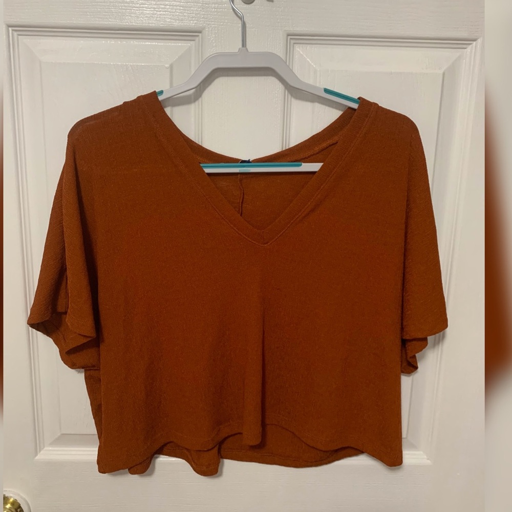 Orange Zara top new with tag